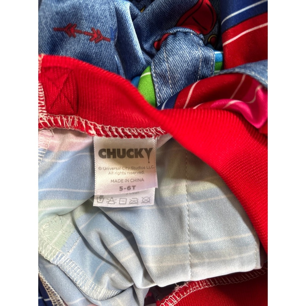 Chucky Boy/Toddler costume Size 5-6T - Picture 8 of 8